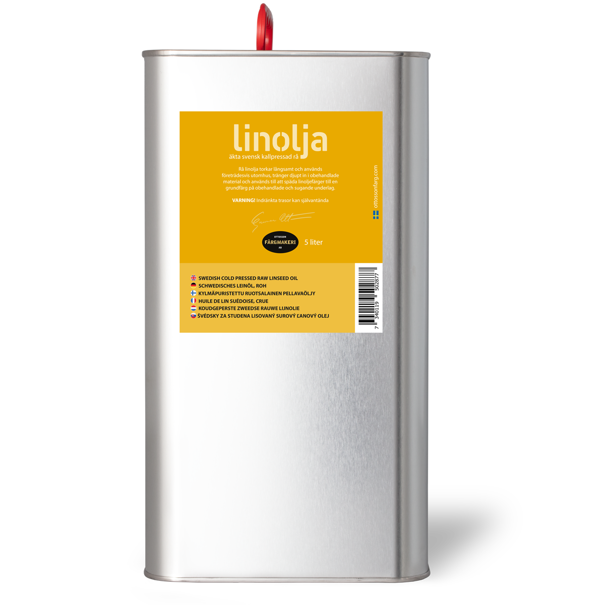 Kallpressad rå linolja (Ottoson)