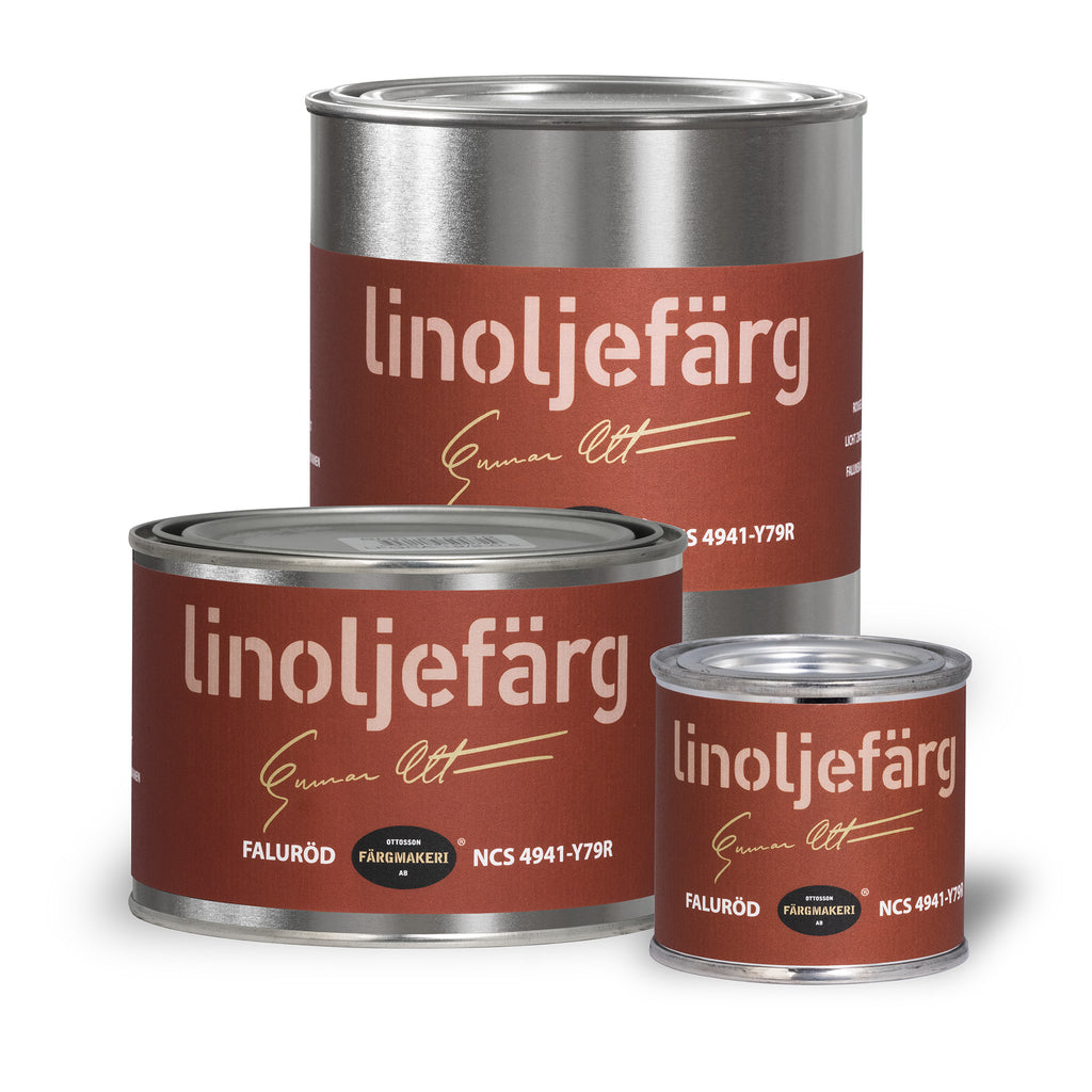 Linoljefärg faluröd