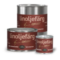 Linoljefärg mörk järnoxidröd