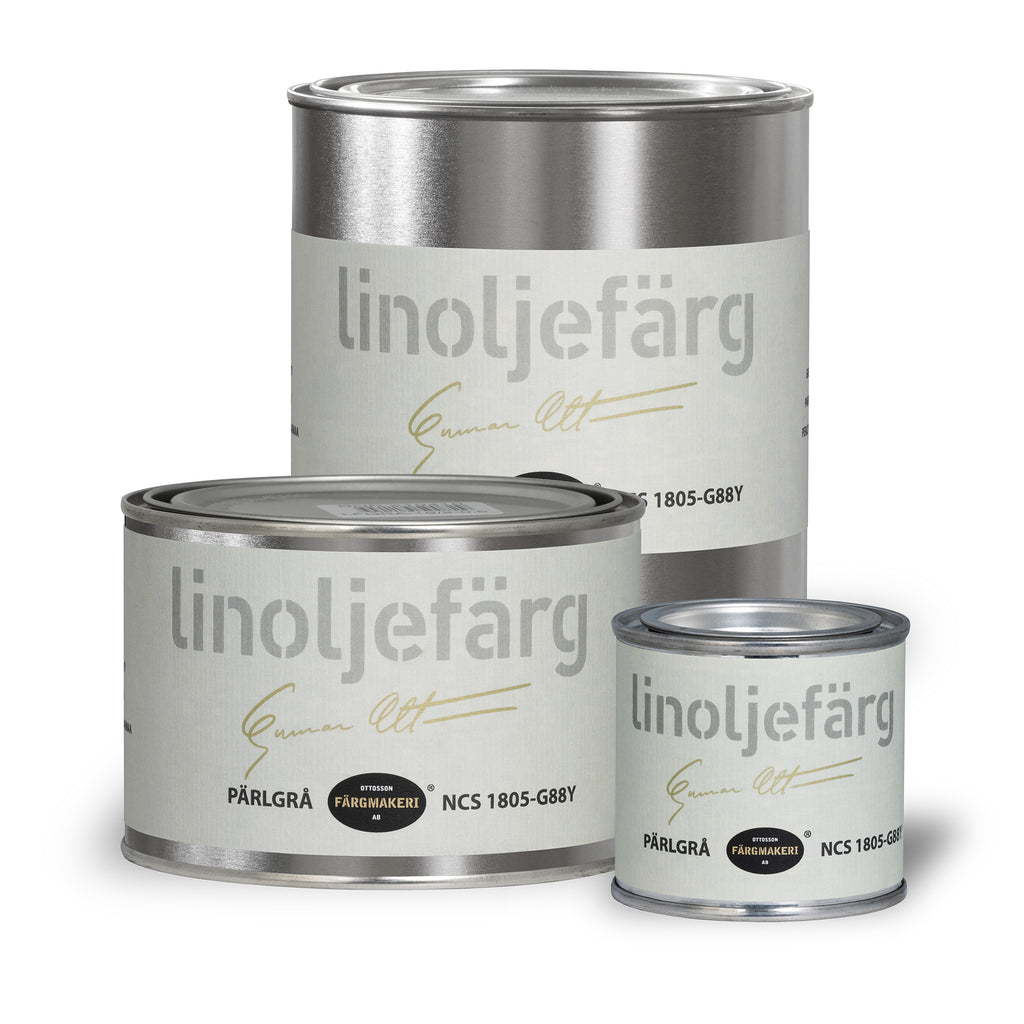 Linoljefärg pärlgrå