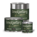 Linoljefärg skruttgrön