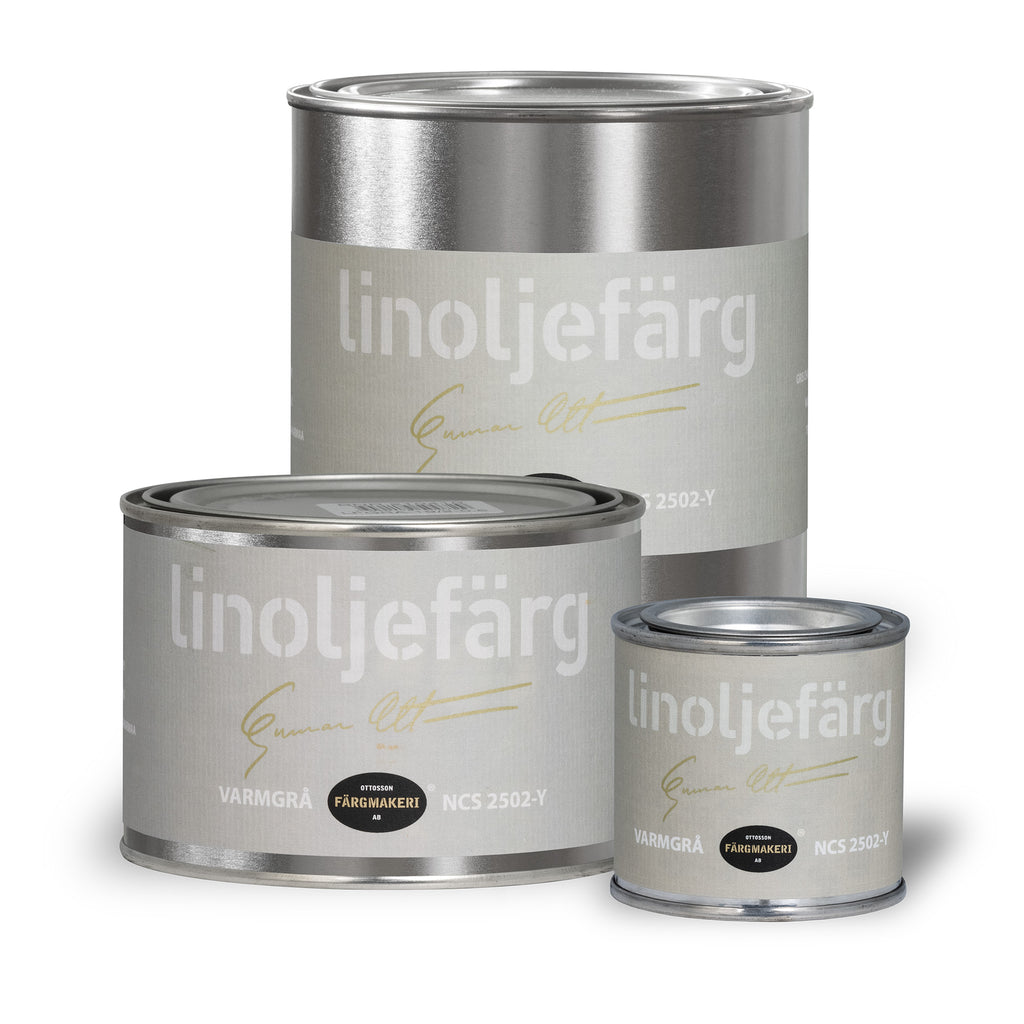 Linoljefärg varmgrå